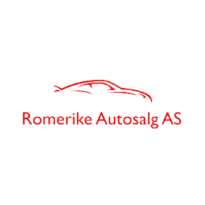 Romerike autosalg as transparent logo
